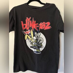 Limited Blink 182 Australia Wildfire T shirt